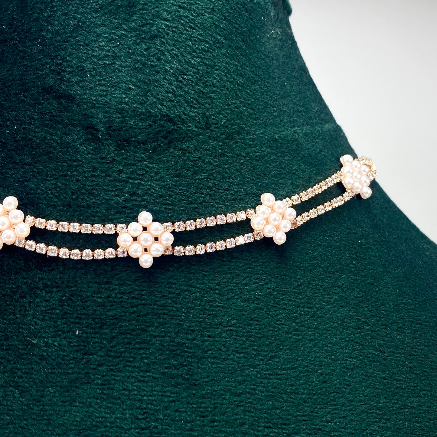 Pearl Blossom Choker