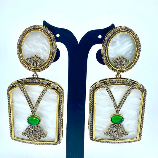 Royal Statement Earrings