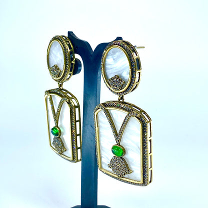 Royal Statement Earrings